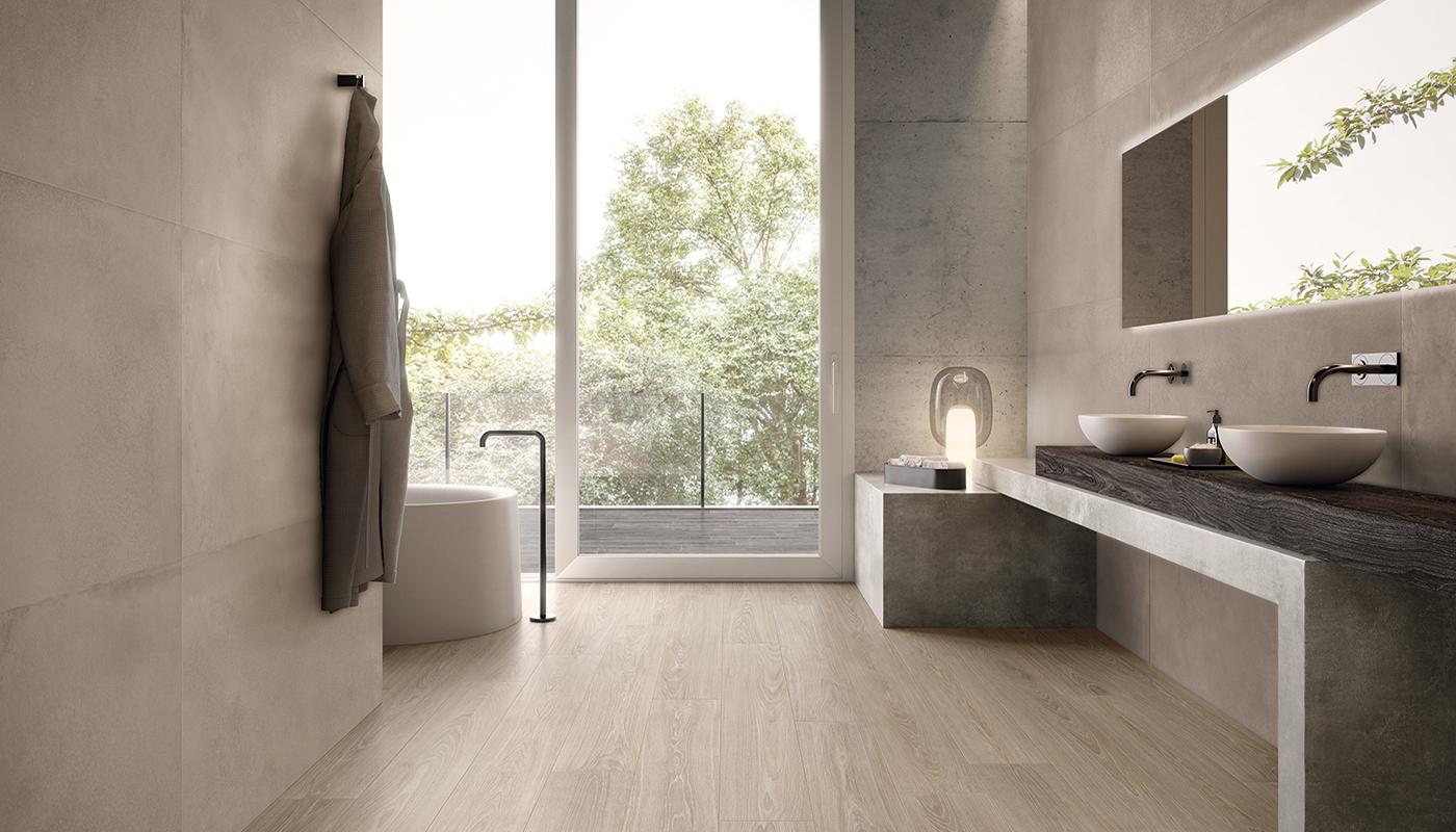 Porcelain Stoneware Ergon Woodtouch Wood Bathroom Corda Gallery Image | Emilceramica Porcelain Stoneware Ergon Woodtouch Wood Bathroom Corda Gallery Image | Emilceramica